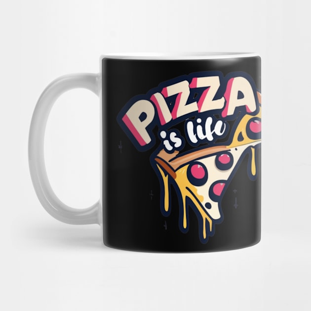 Pizza is Life by Ruru Project Studio